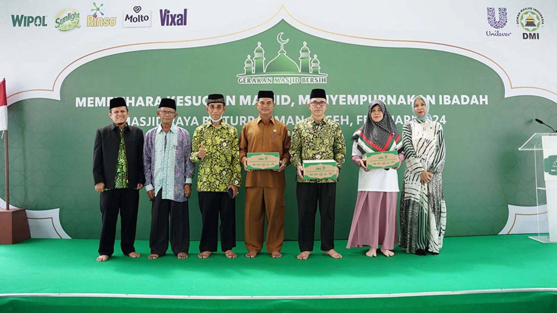 Ceremonial appreciation and donation