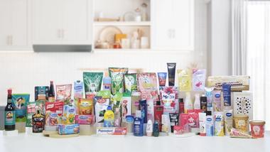 Collection of Unilever Indonesia brands