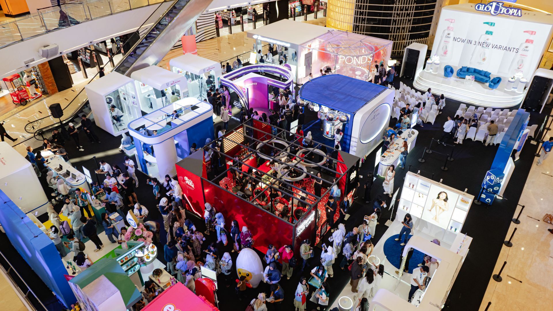 GloUtopia at the Main Atrium of Senayan City from 31 July to 2 August 2026.
