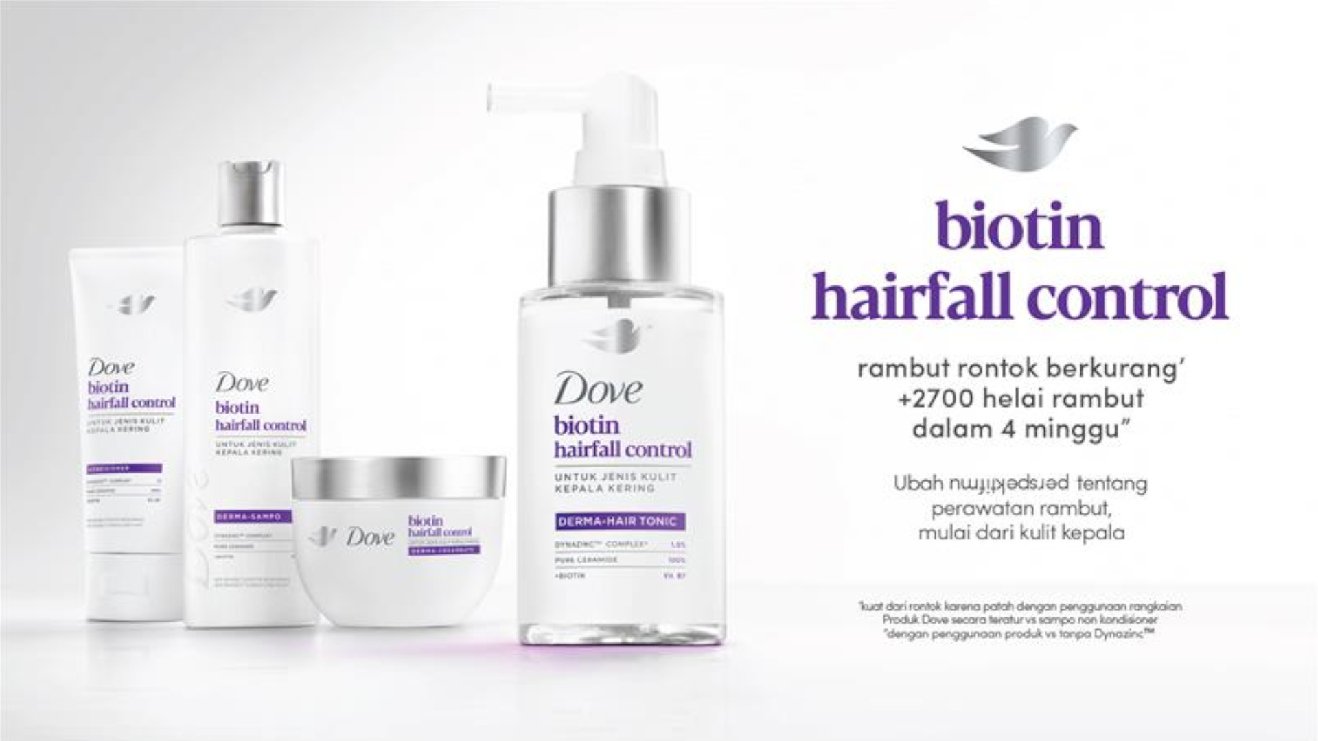 Dove Biotin Hairfall Control