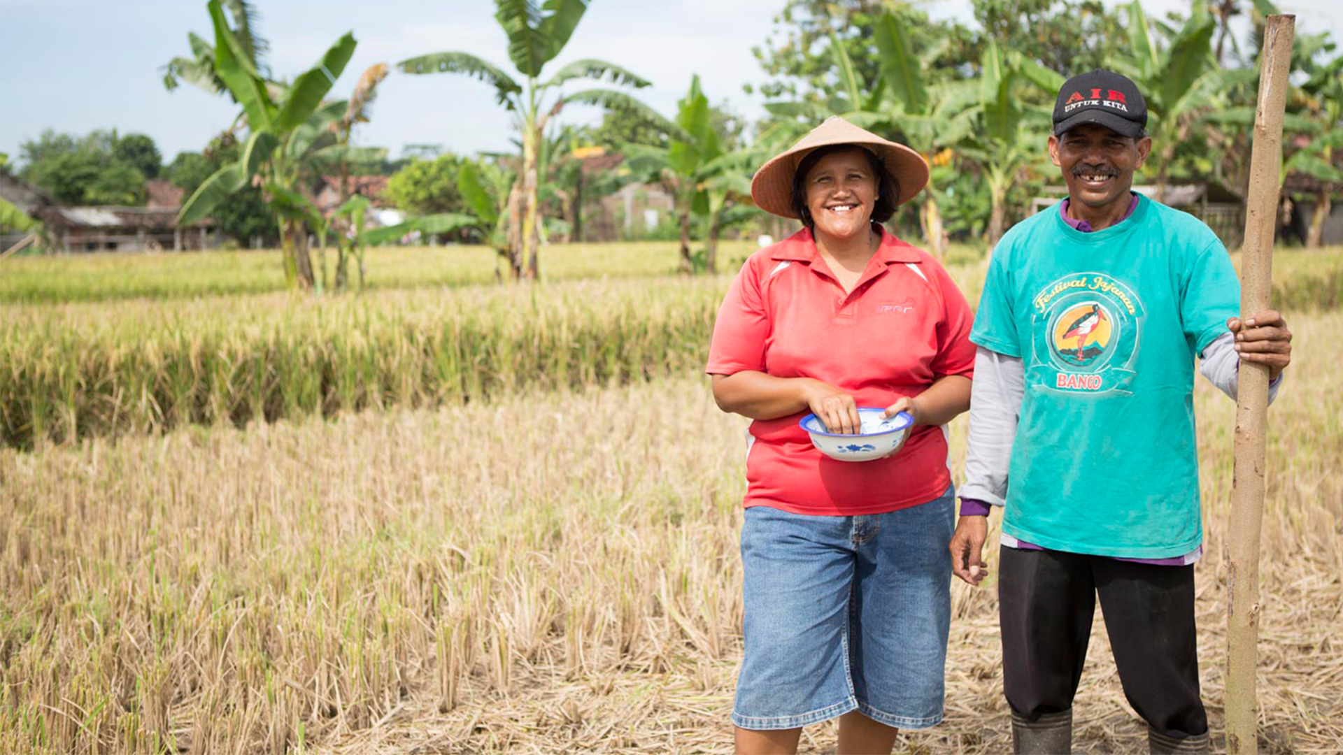 Two responsible sourcing farmers
