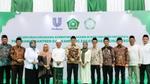 The signing of a memorandum of understanding for the continuation of the collaboration of the Pesantren Sehat Hijau Berdaya Program
