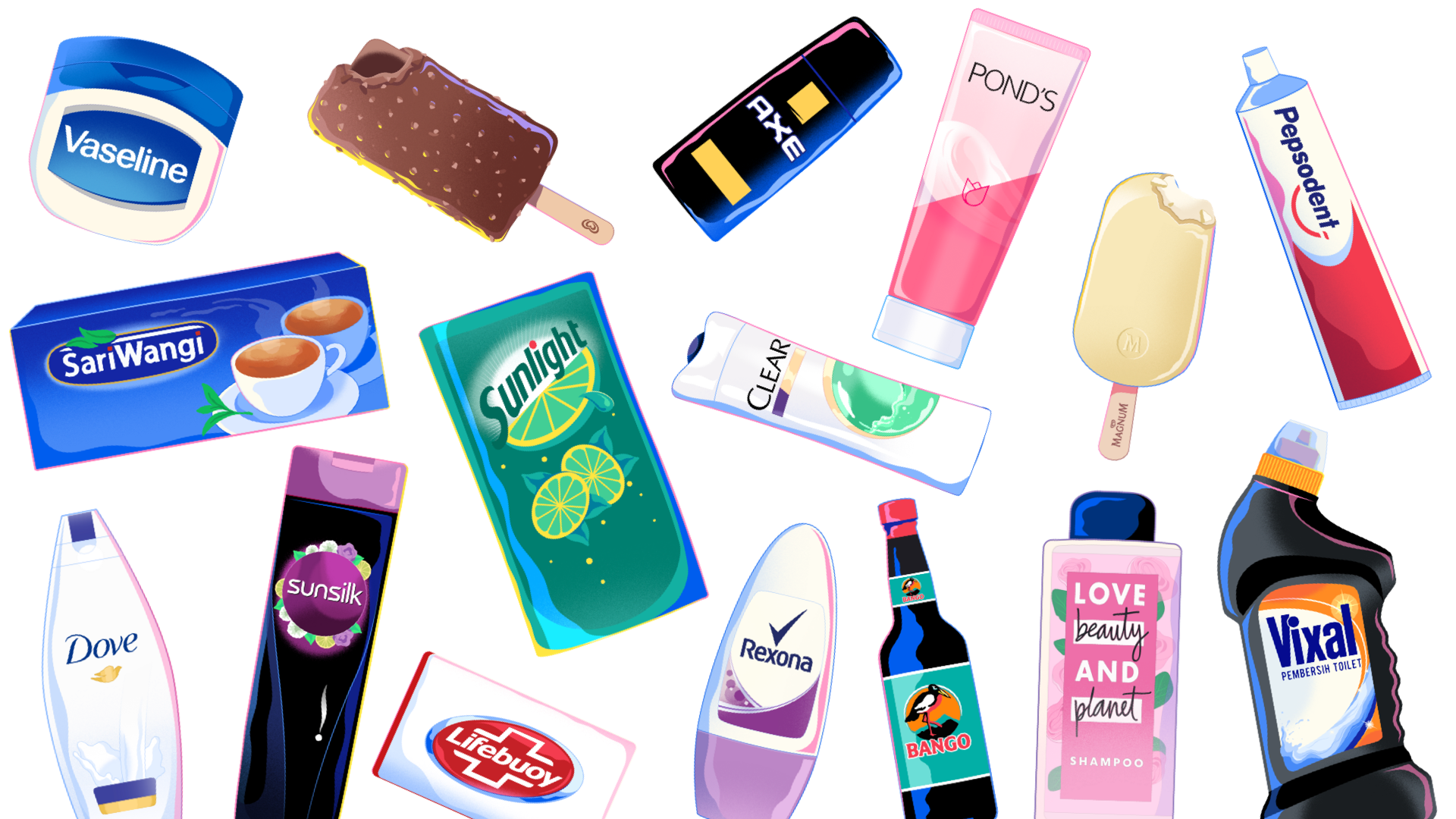 Product collage Indonesia