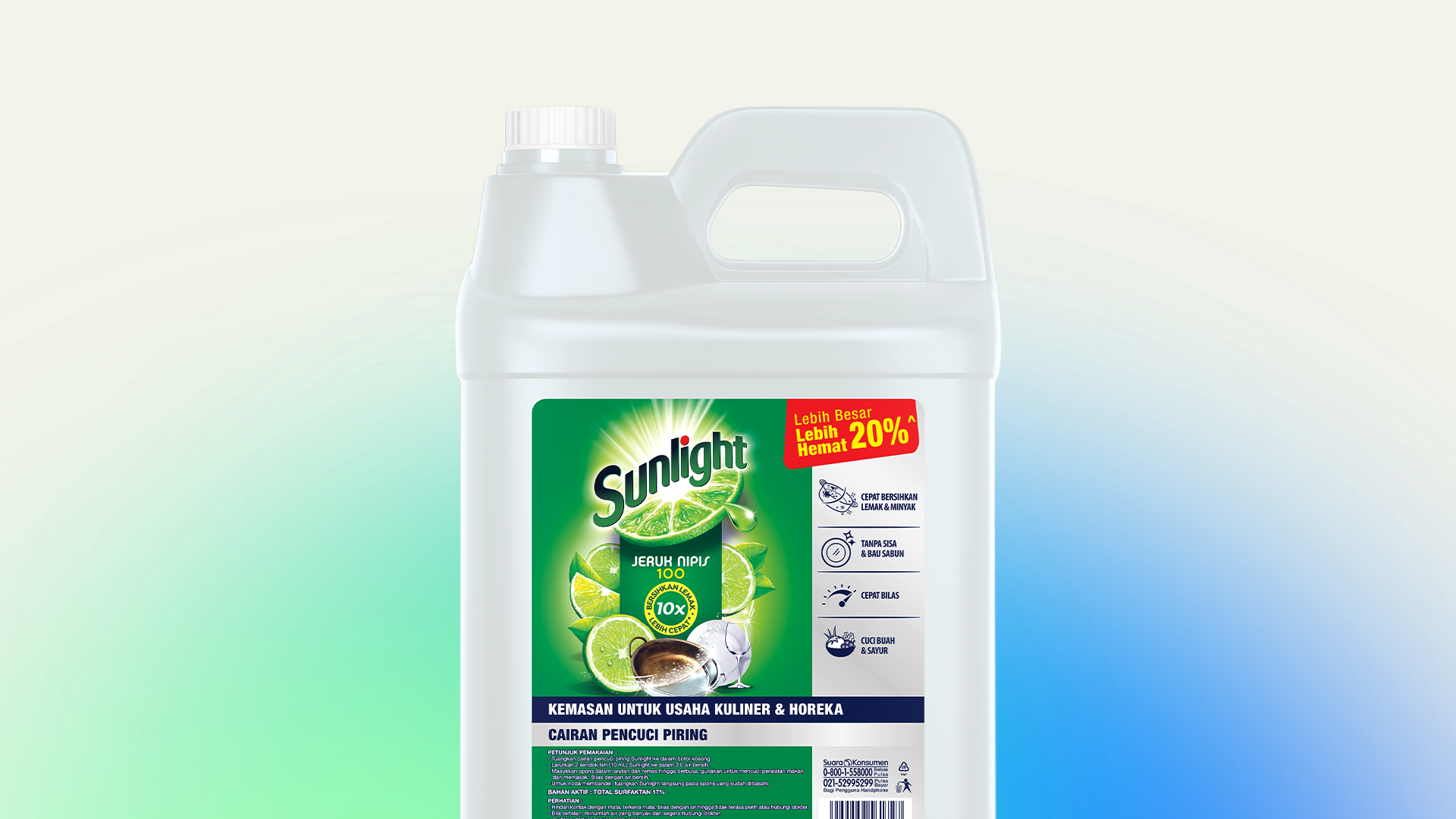 Unilever Professional Sunlight Packshot