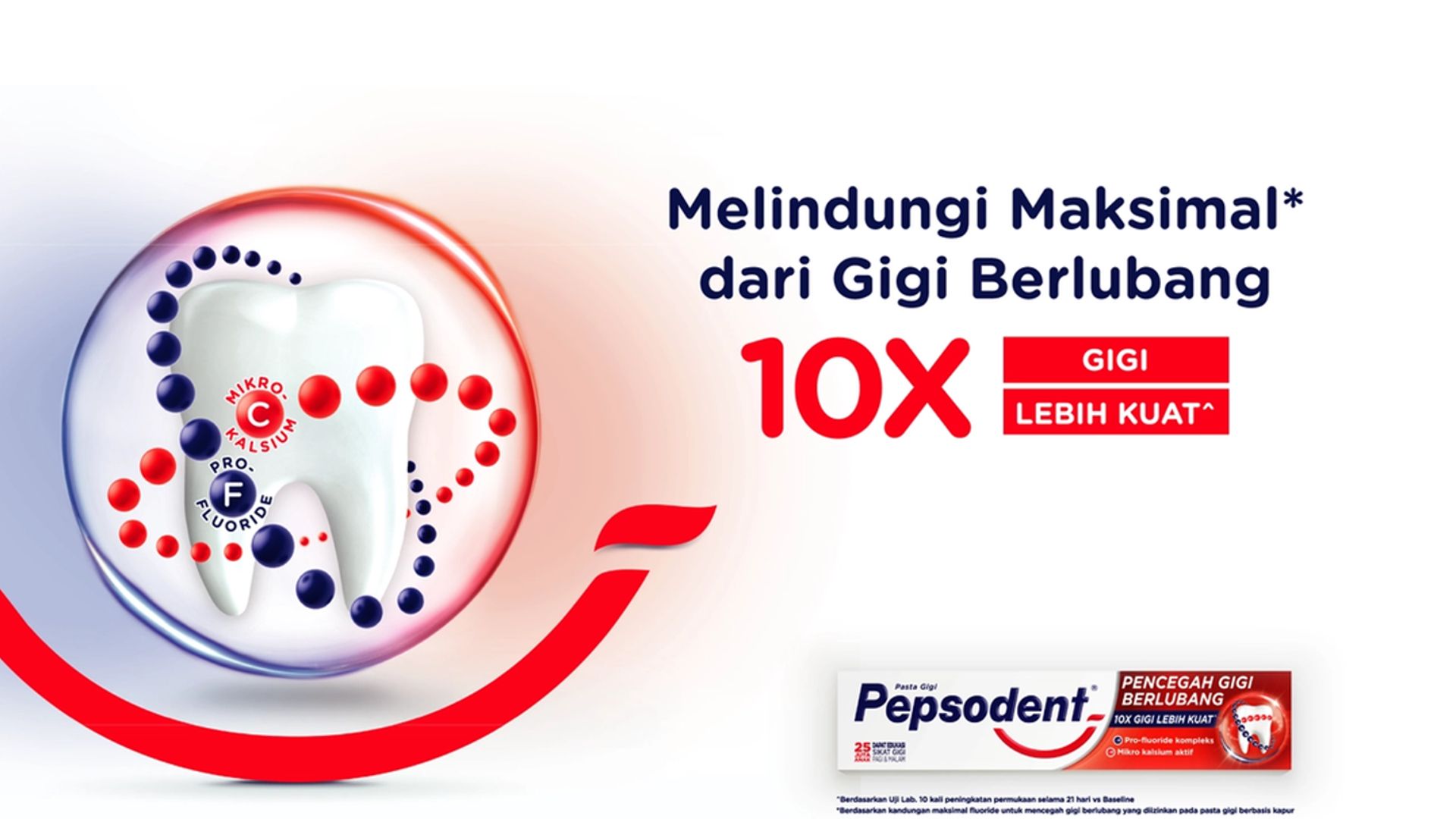 Cegah gigi berlubang, untuk hidup sehat.